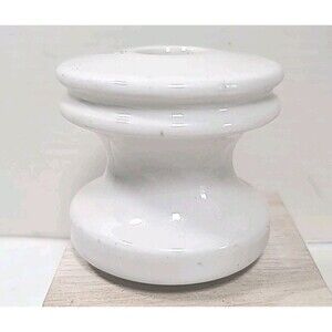 Rare Vintage Line Material Ceramic White Insulator 688